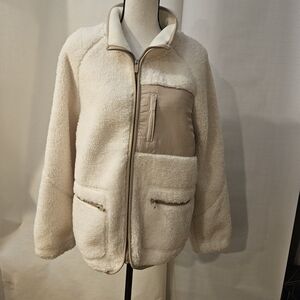 26 International Cream Teddy Jacket